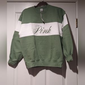 NWT Women's M PINK Victoria's Secret Sweatshirt